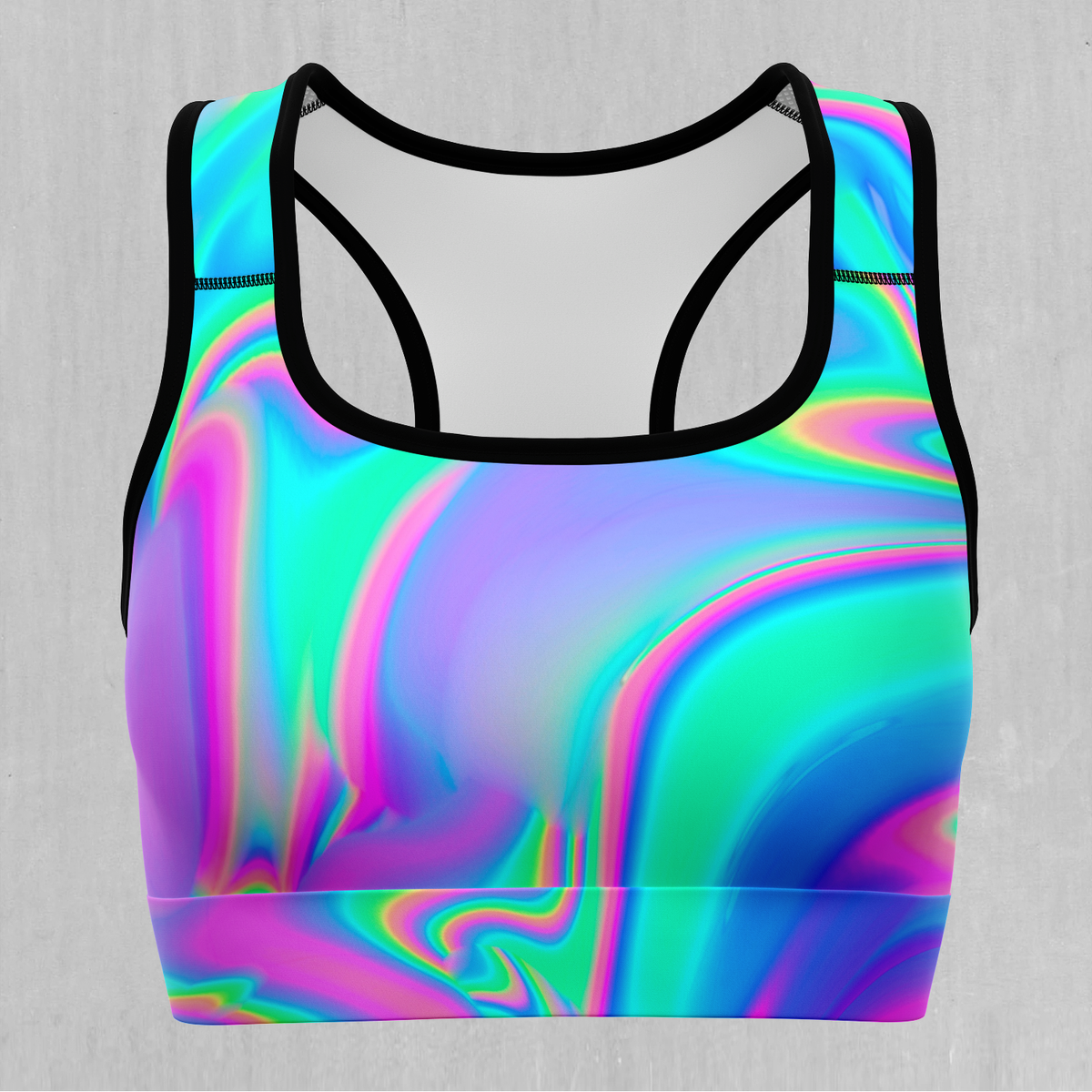 Holographic Sports Bra