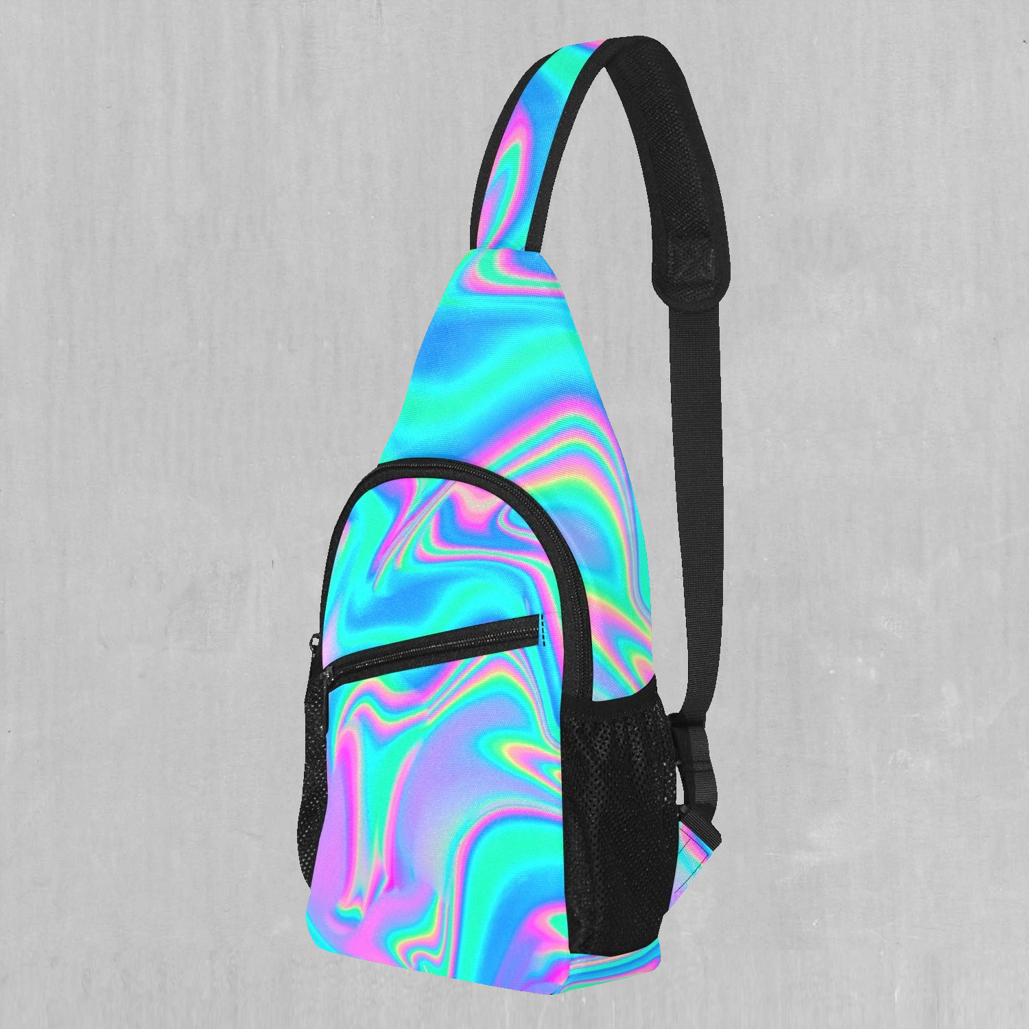 Holographic Sling Bag Festival Sling Bag Rave Sling Bag