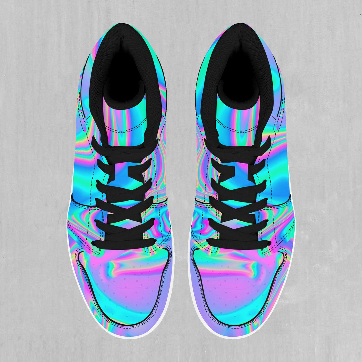 Holographic High Top Sneakers