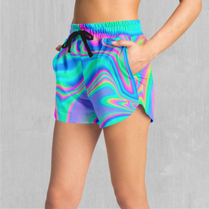 Holographic Women's Shorts