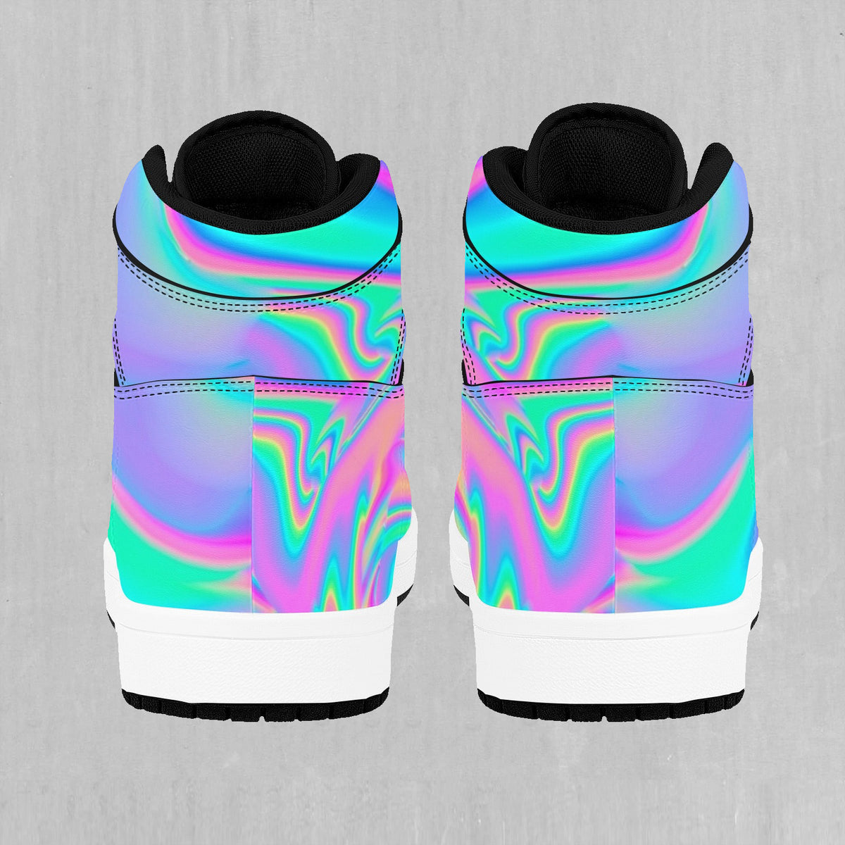 Holographic High Top Sneakers