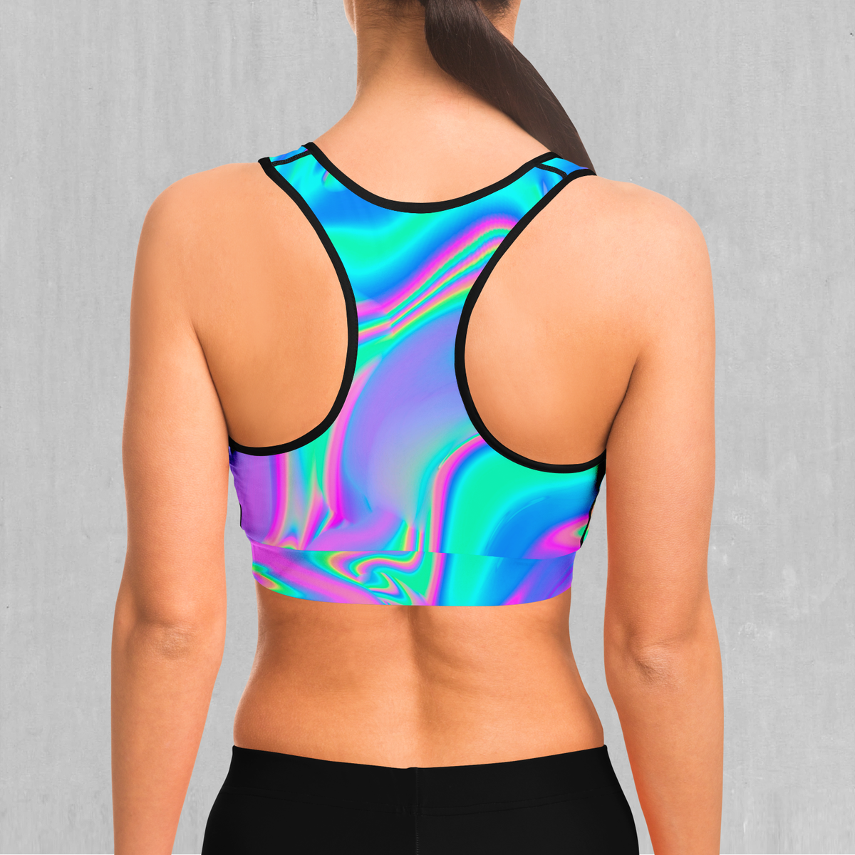 Holographic Sports Bra