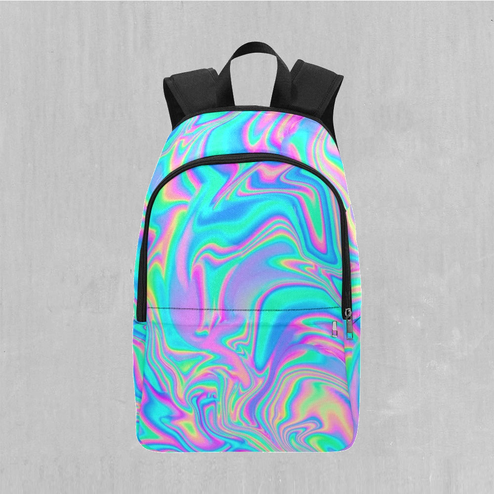 holographic backpack mini Holographic Adventure Backpack | Festival Backpack | Rave Backpack