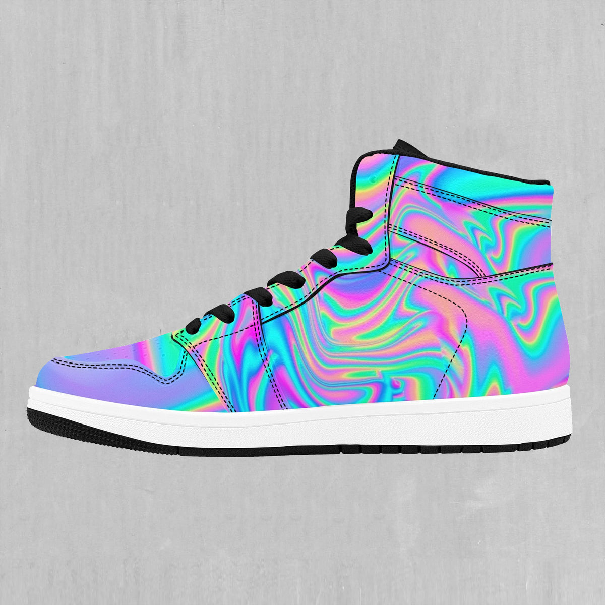 Holographic High Top Sneakers