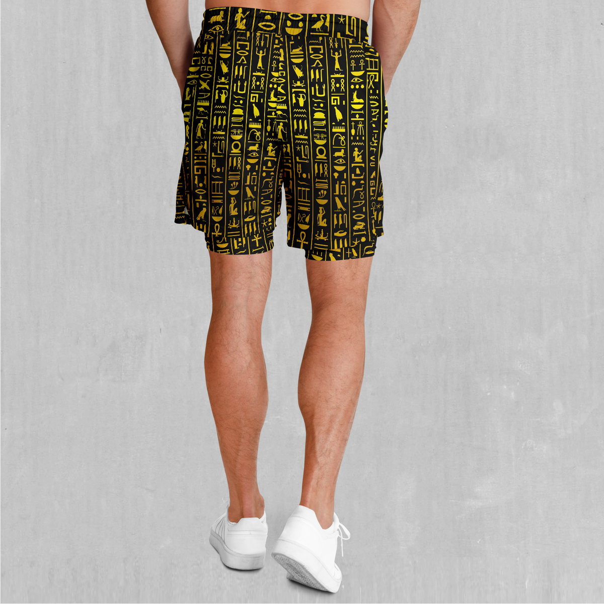 Hieroglyphics Men's 2 in 1 Shorts