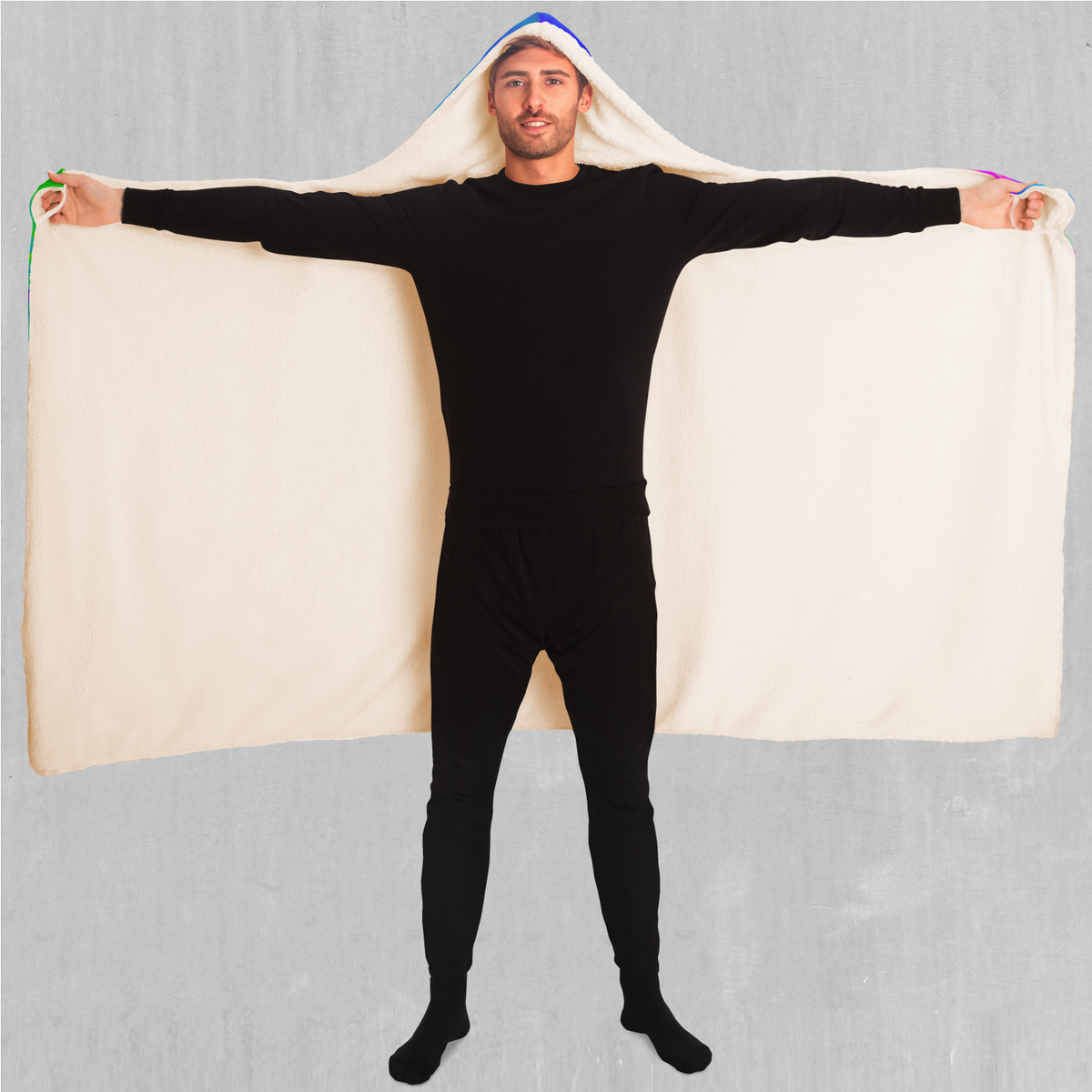 Liquified Hooded Blanket