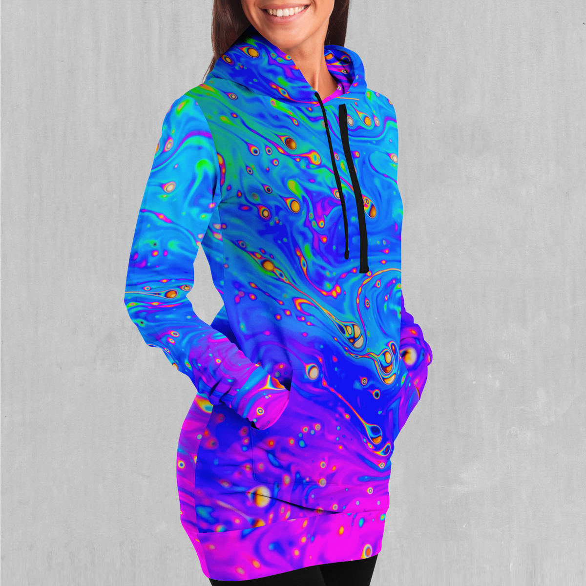 Liquified Hoodie Dress