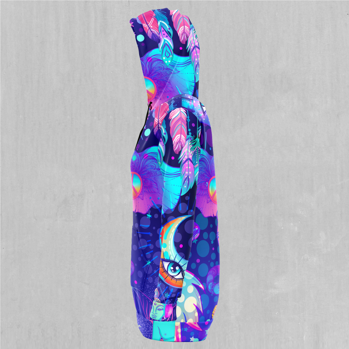 Psycho Luminescence Hoodie Dress