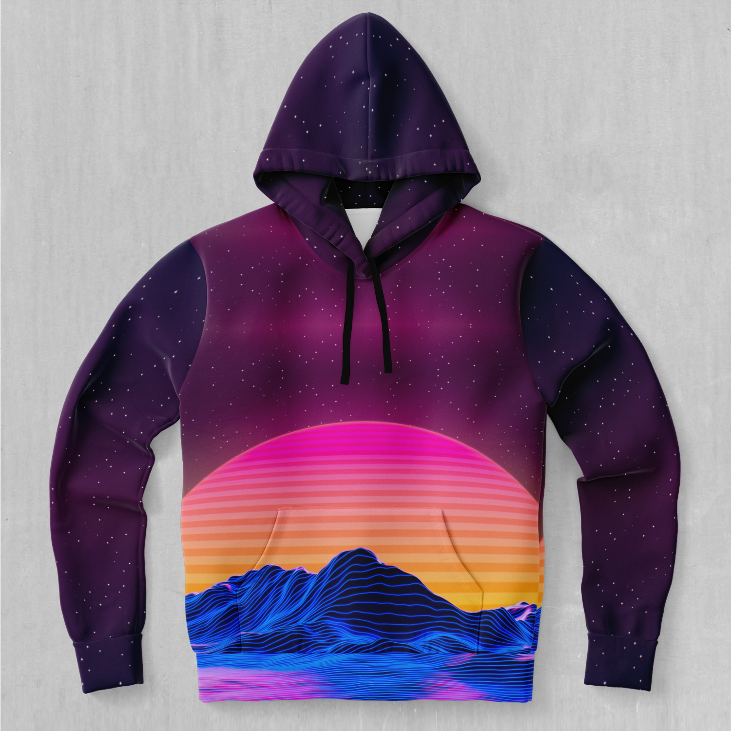 Radial Glow Hoodie