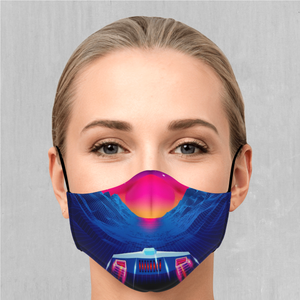 Into The Sunset Face Mask - Azimuth Clothing