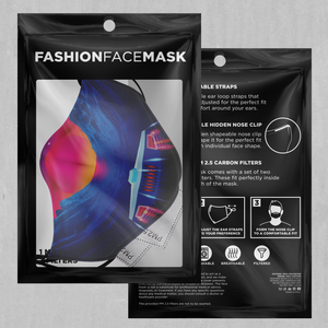 Into The Sunset Face Mask - Azimuth Clothing