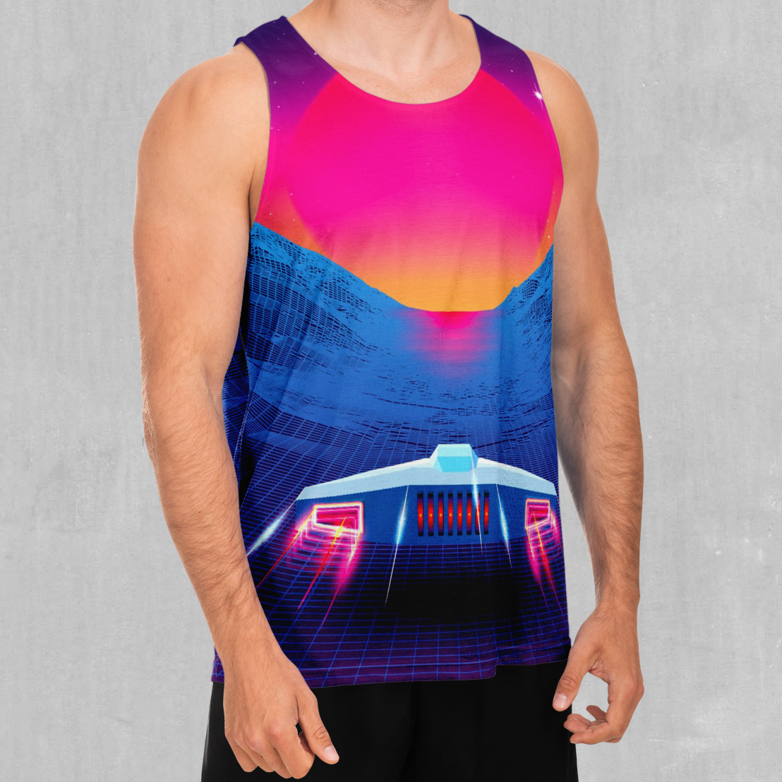 Into The Sunset Men's Tank Top - Azimuth Clothing