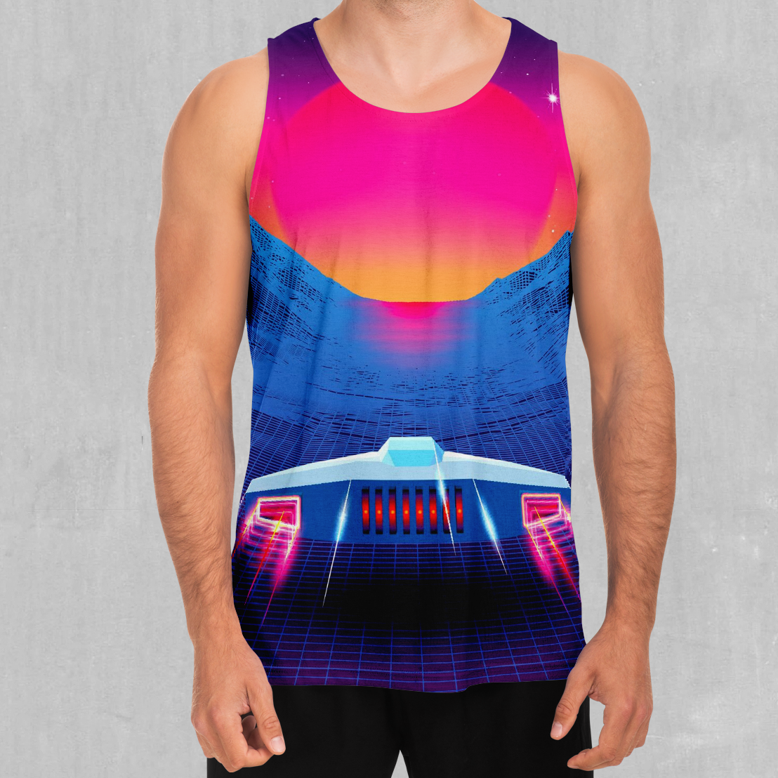 Into The Sunset Men's Tank Top - Azimuth Clothing