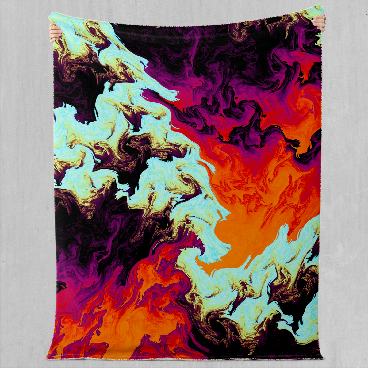 Lava Bath Blanket