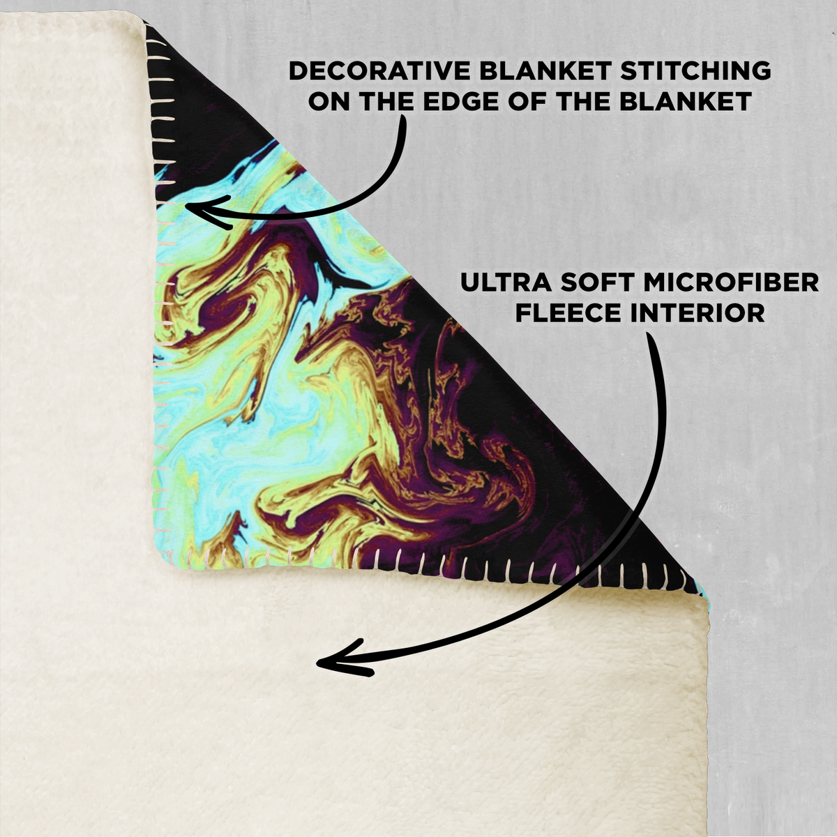 Lava Bath Blanket