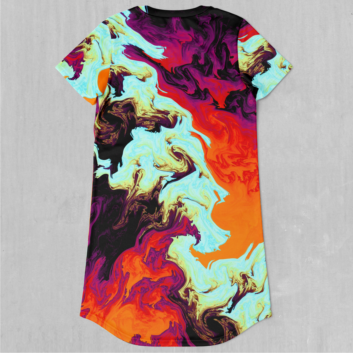 Lava Bath T-Shirt Dress