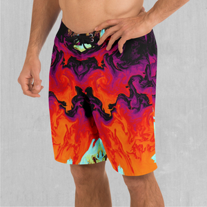Lava Bath Board Shorts