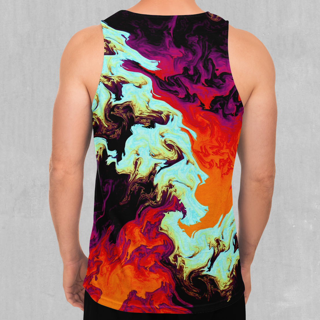 Lava Bath Men's Tank Top - Azimuth Clothing