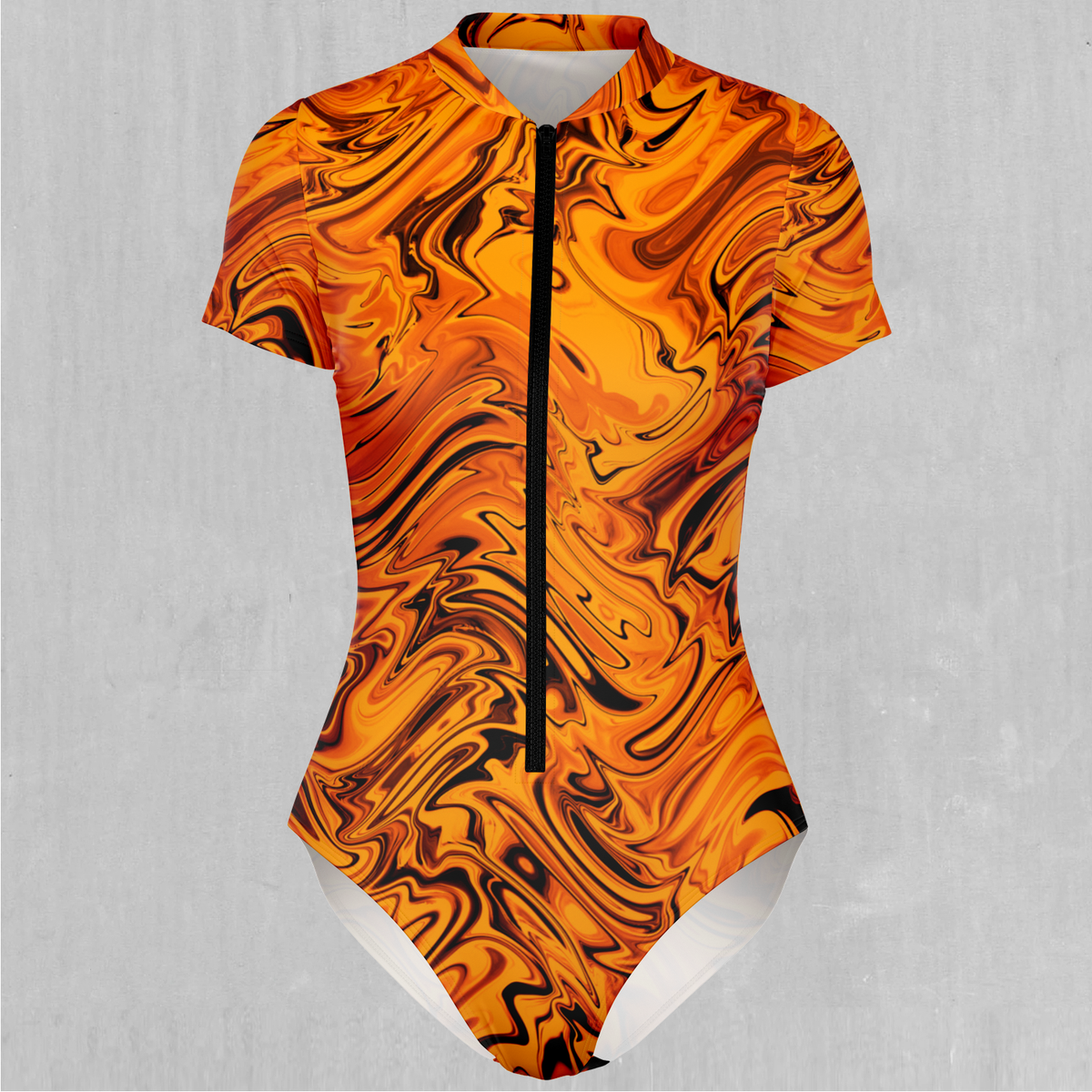 Lava Flow Short Sleeve Bodysuit