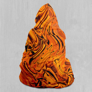 Lava Flow Hooded Blanket