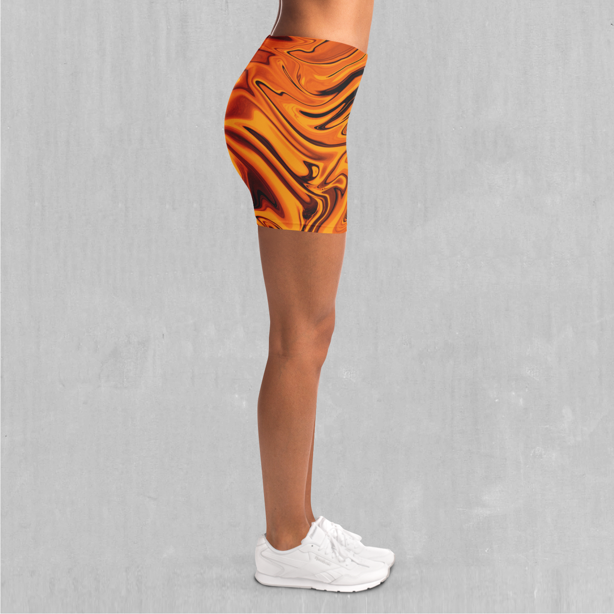 Lava Flow Yoga Shorts
