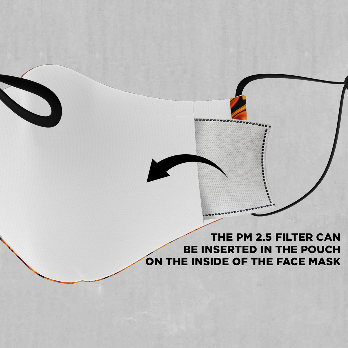 Lava Flow Face Mask - Azimuth Clothing