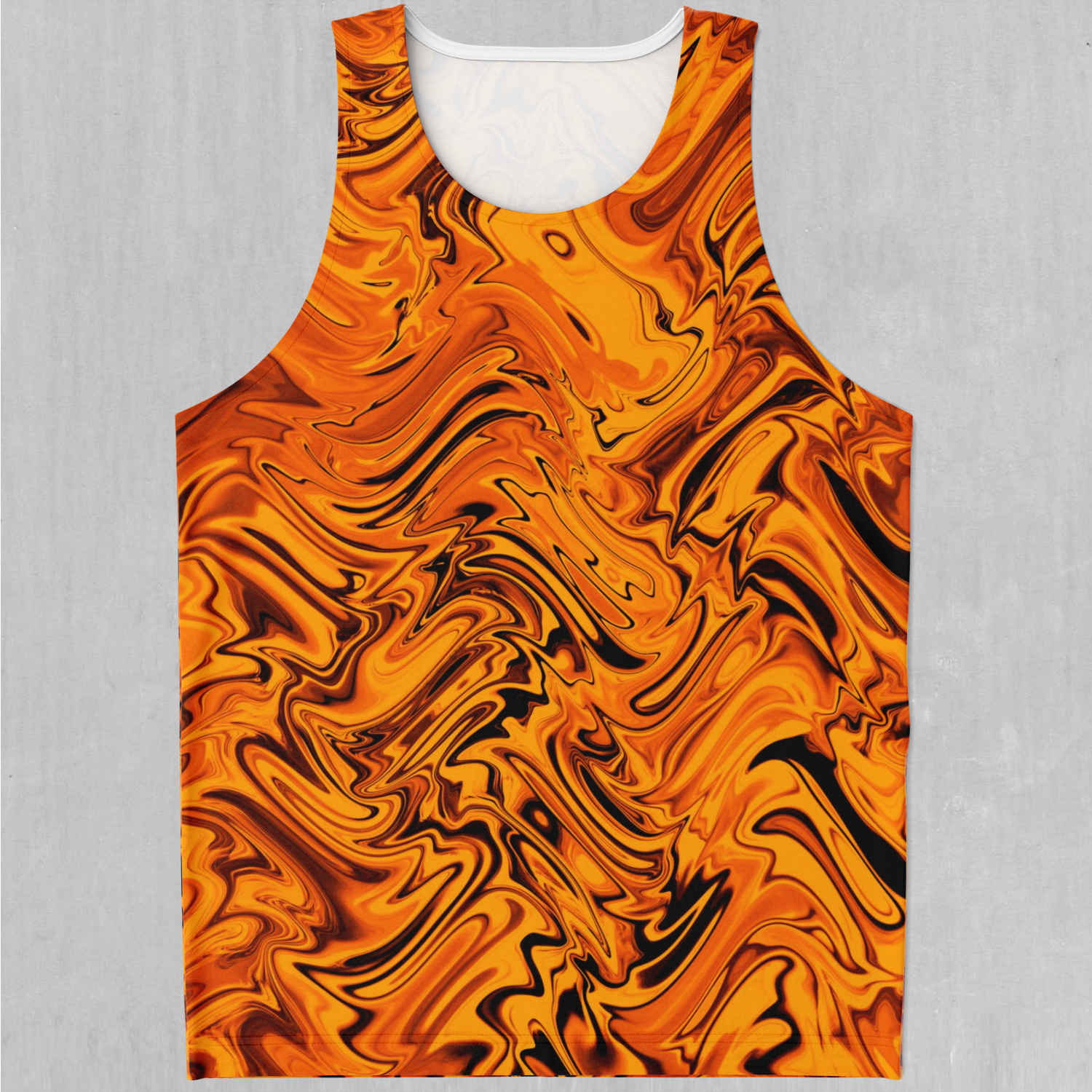 Lava Flow Men's Tank Top - Azimuth Clothing