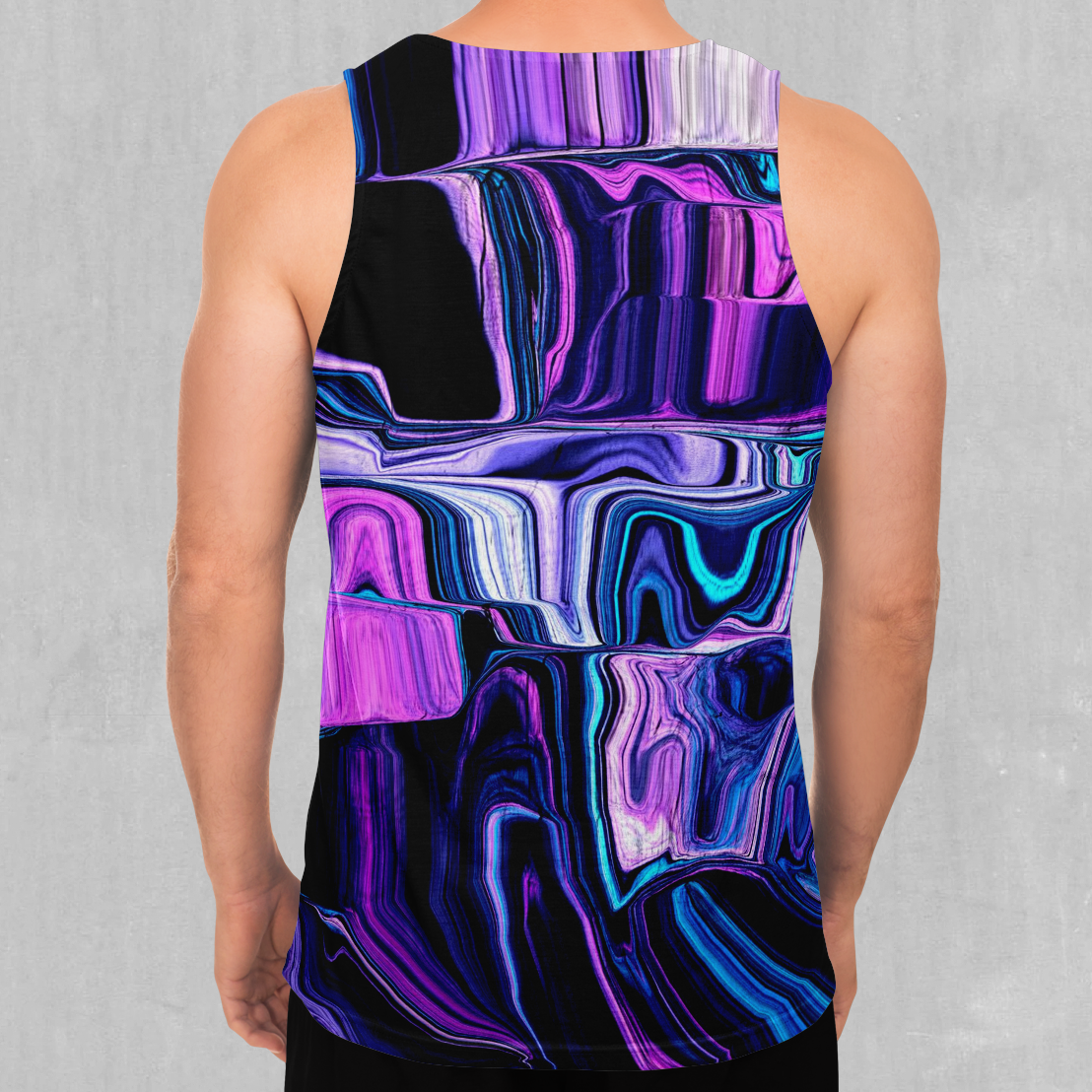 Liquid Amethyst Men's Tank Top - Azimuth Clothing