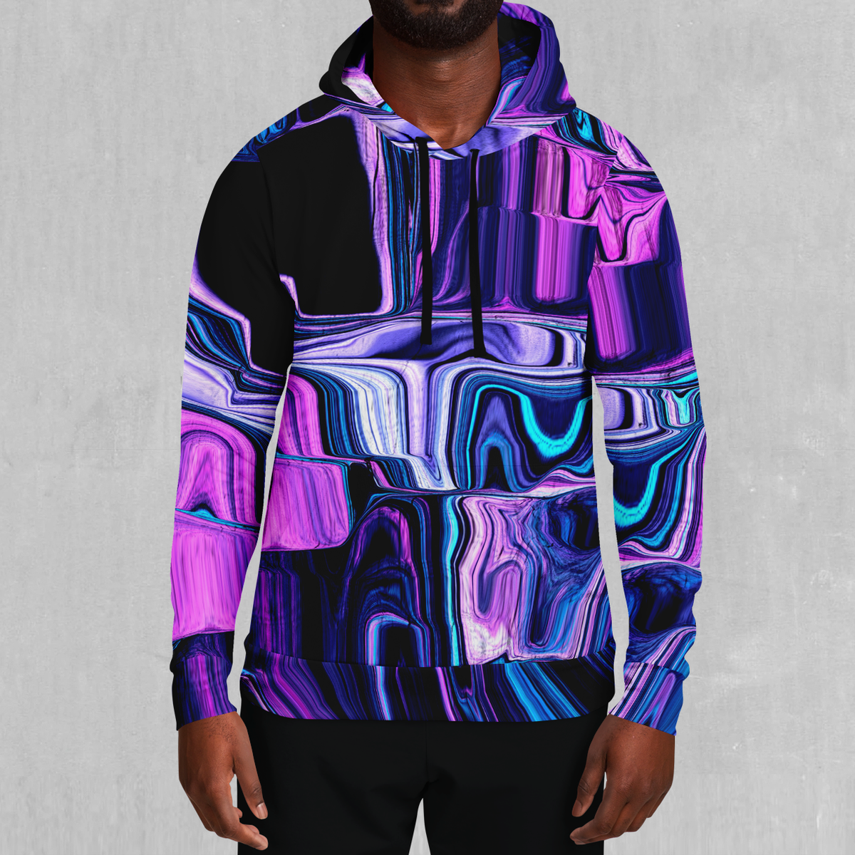 Liquid Amethyst Hoodie - Azimuth Clothing