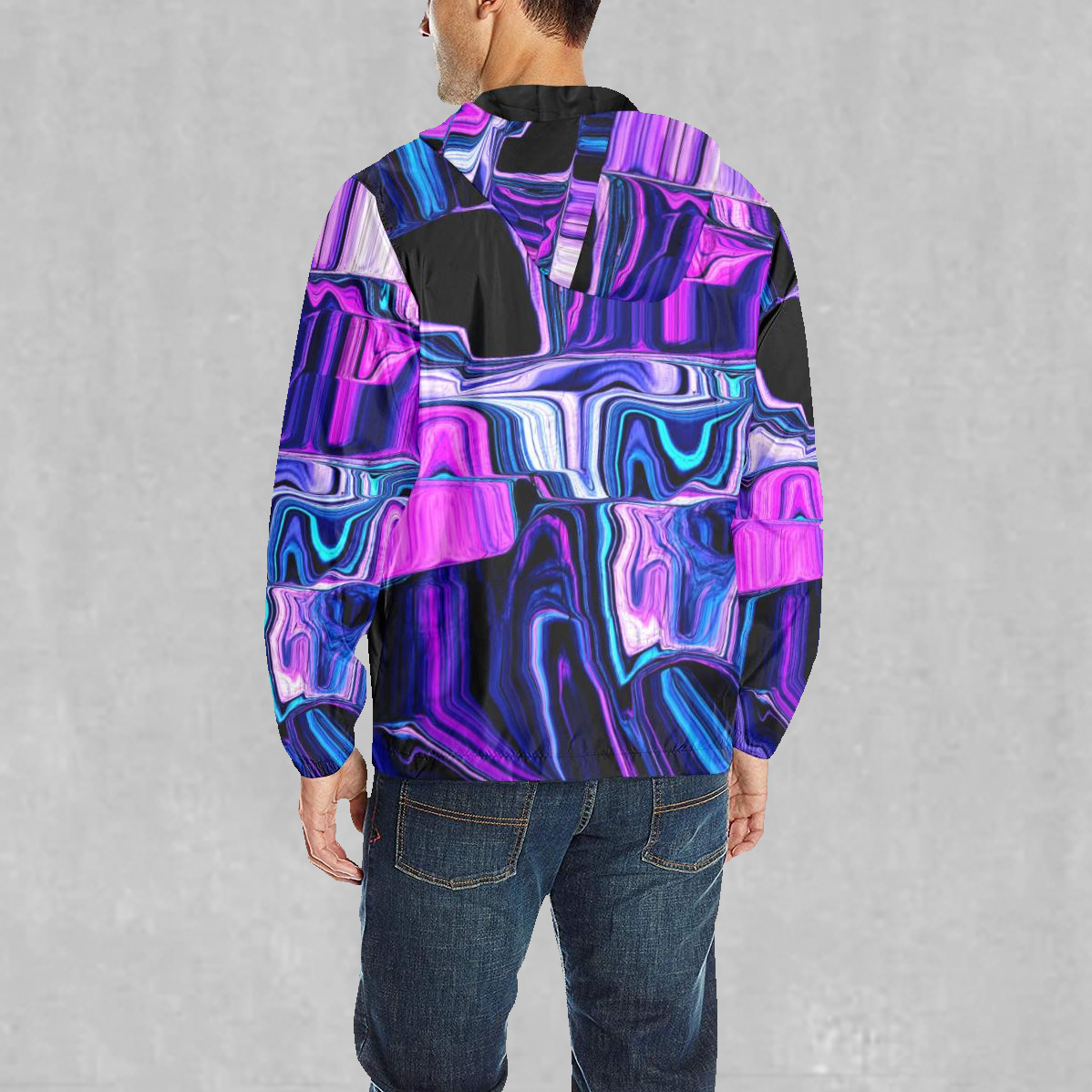 Liquid Amethyst Windbreaker