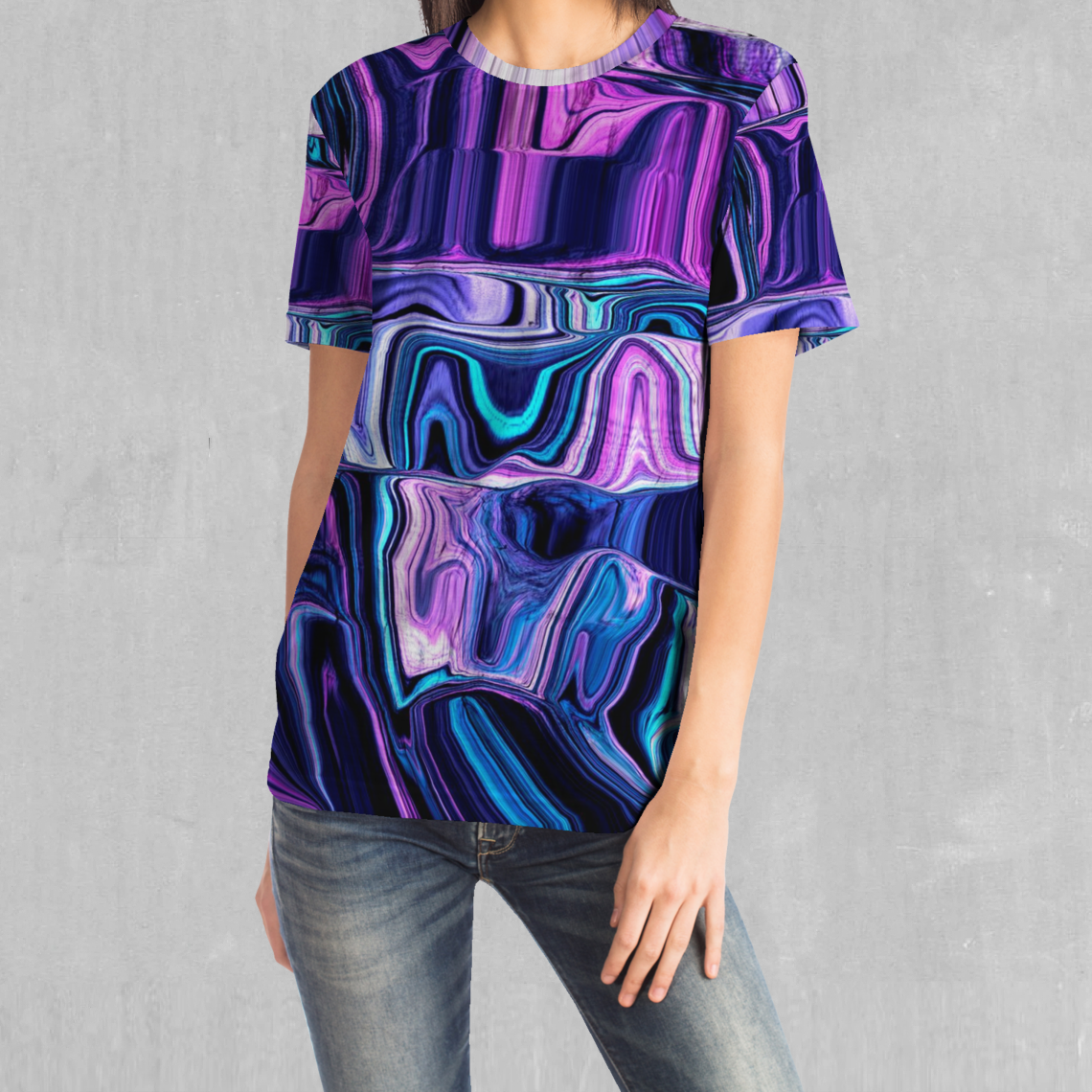 Liquid Amethyst Tee - Azimuth Clothing