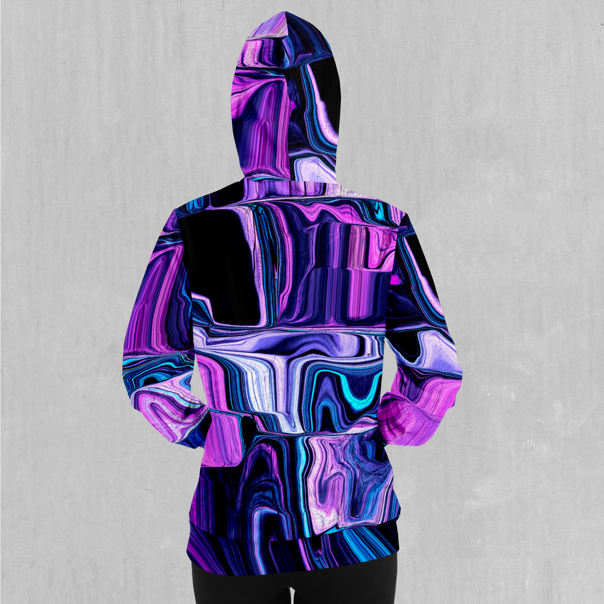Liquid Amethyst Hoodie - Azimuth Clothing