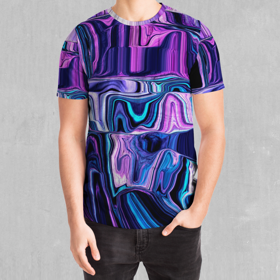 Liquid Amethyst Tee - Azimuth Clothing