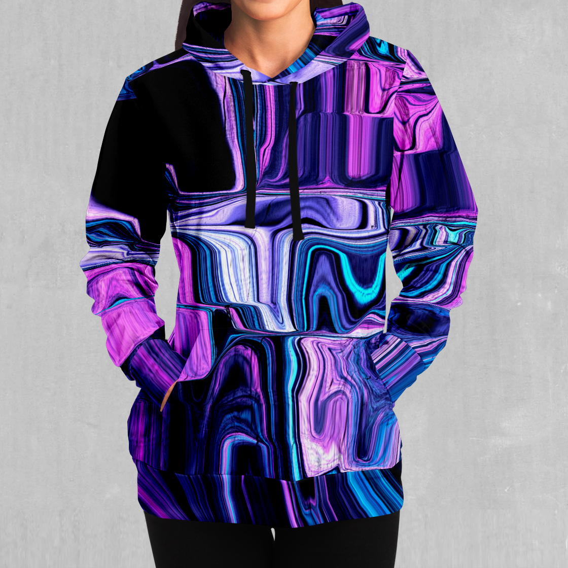 Liquid Amethyst Hoodie - Azimuth Clothing