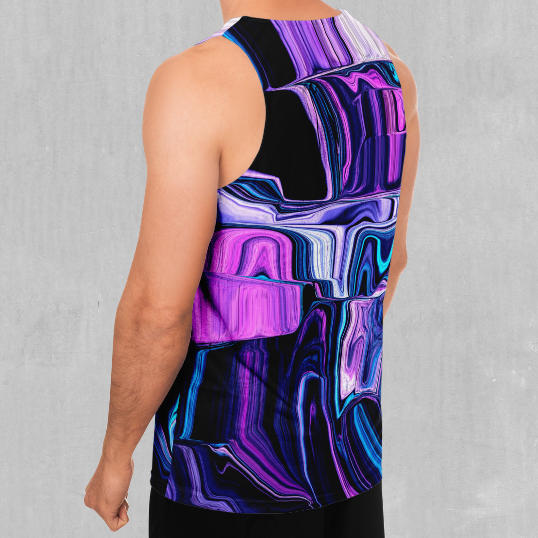Liquid Amethyst Men's Tank Top - Azimuth Clothing