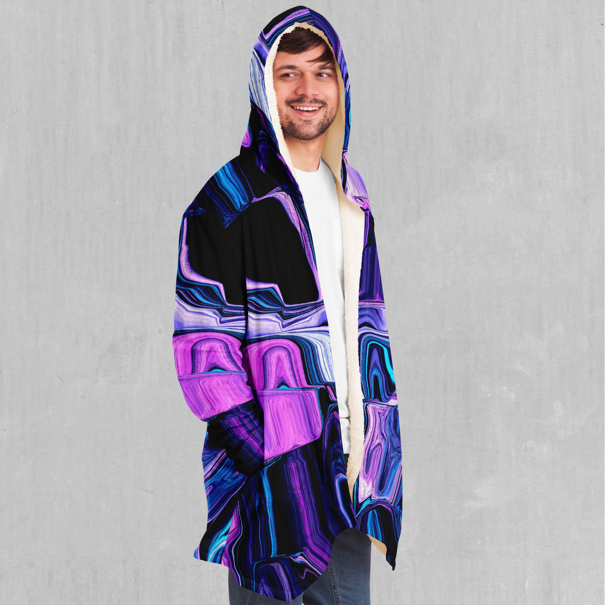 Liquid Amethyst Cloak - Azimuth Clothing