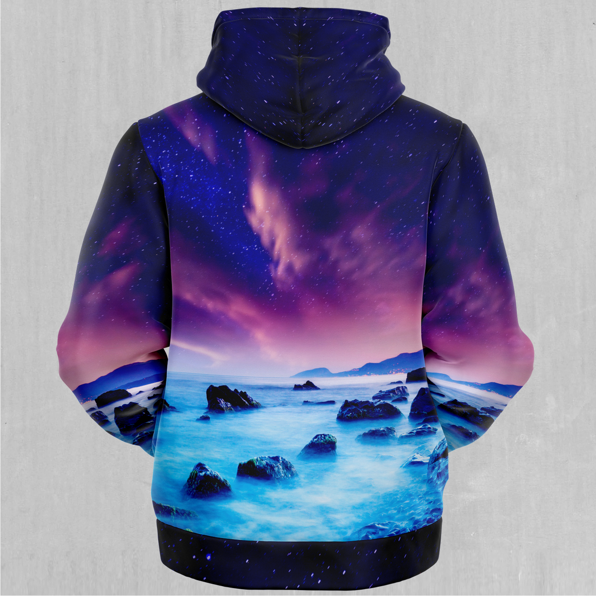 Purple sherpa hoodie shop
