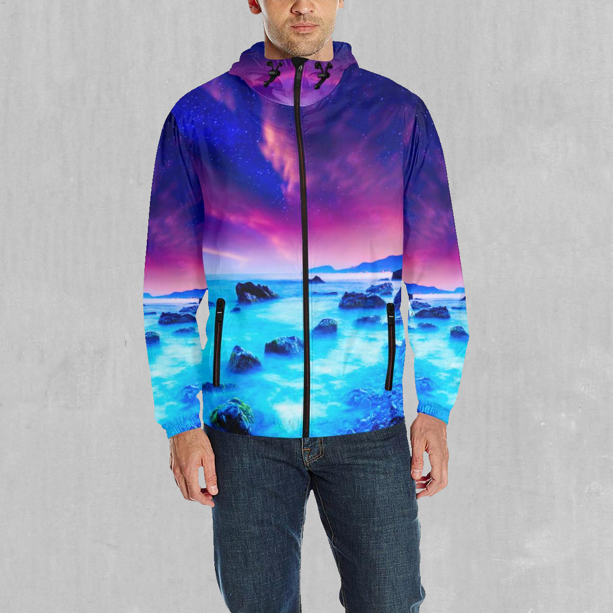 Liquid Lights Windbreaker
