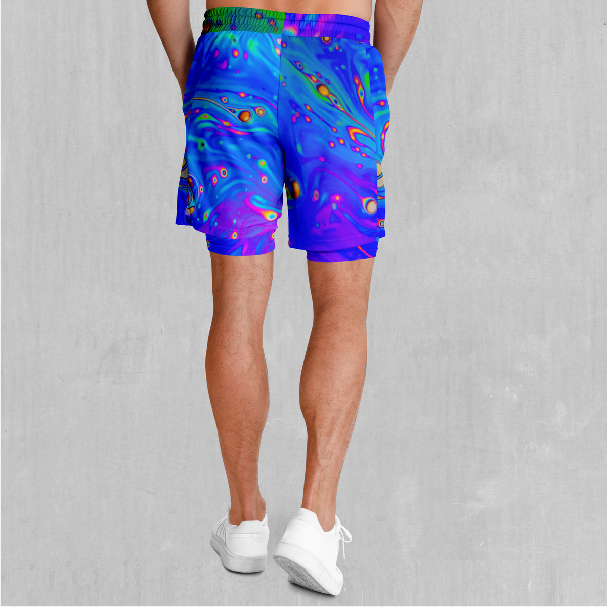 Liquified Men's 2 in 1 Shorts