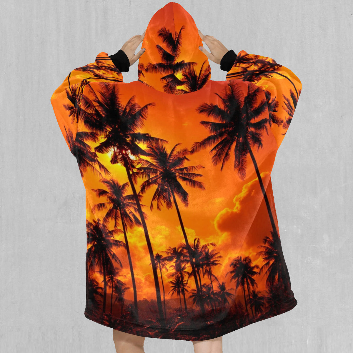 Lush Sunset Blanket Hoodie
