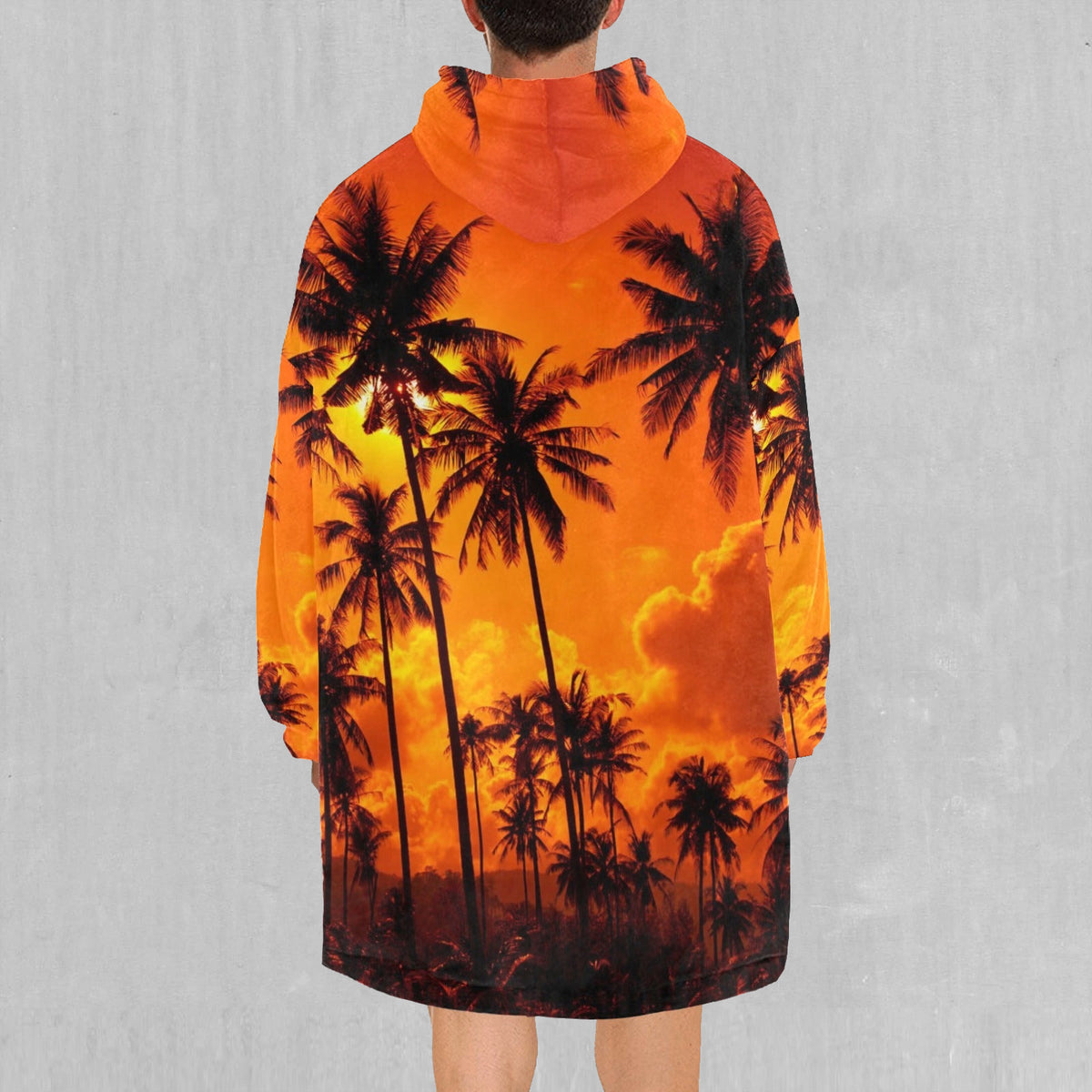 Lush Sunset Blanket Hoodie