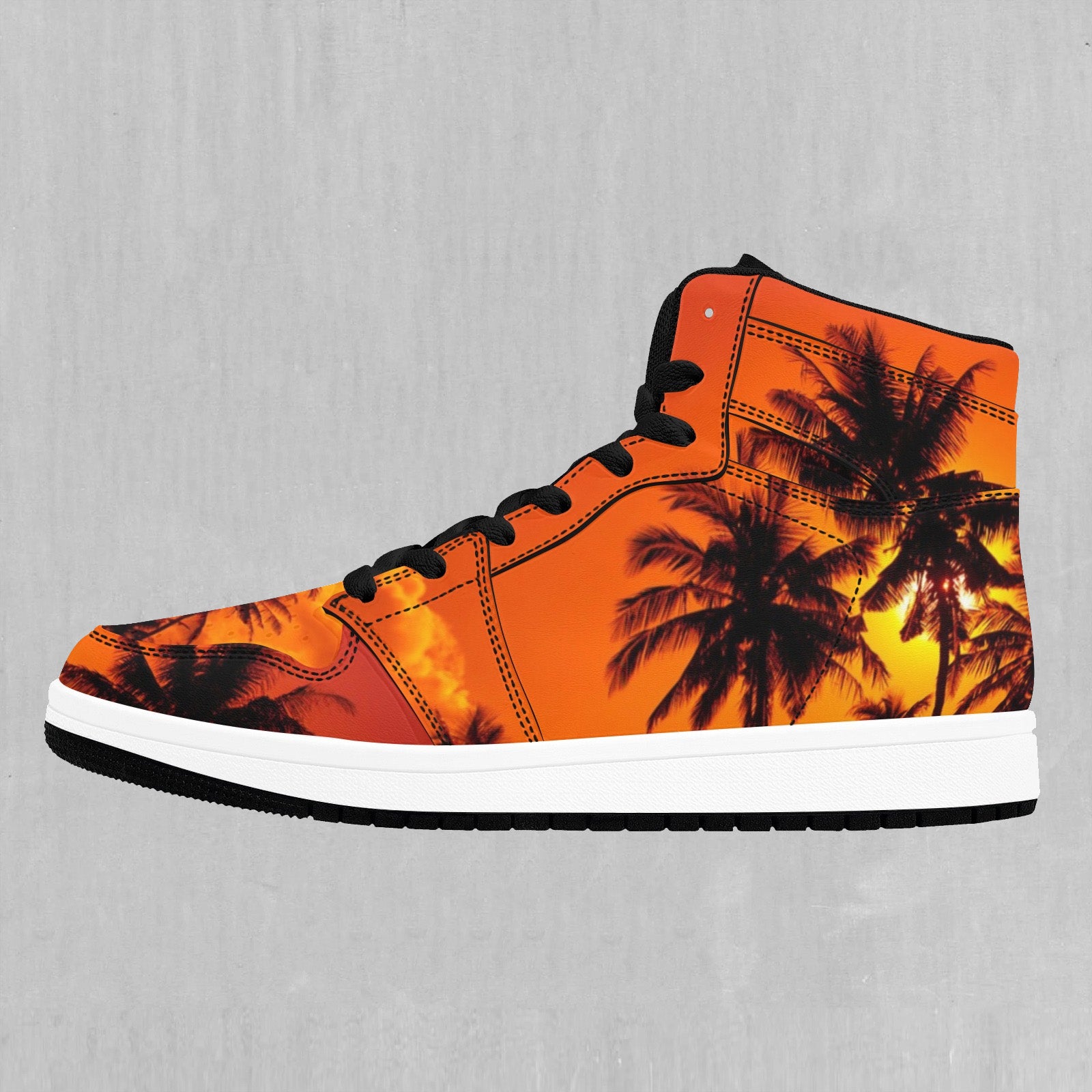 Lush Sunset High Top Sneakers