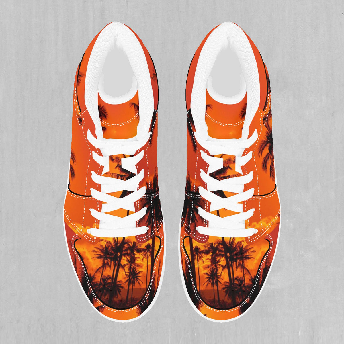 Lush Sunset High Top Sneakers