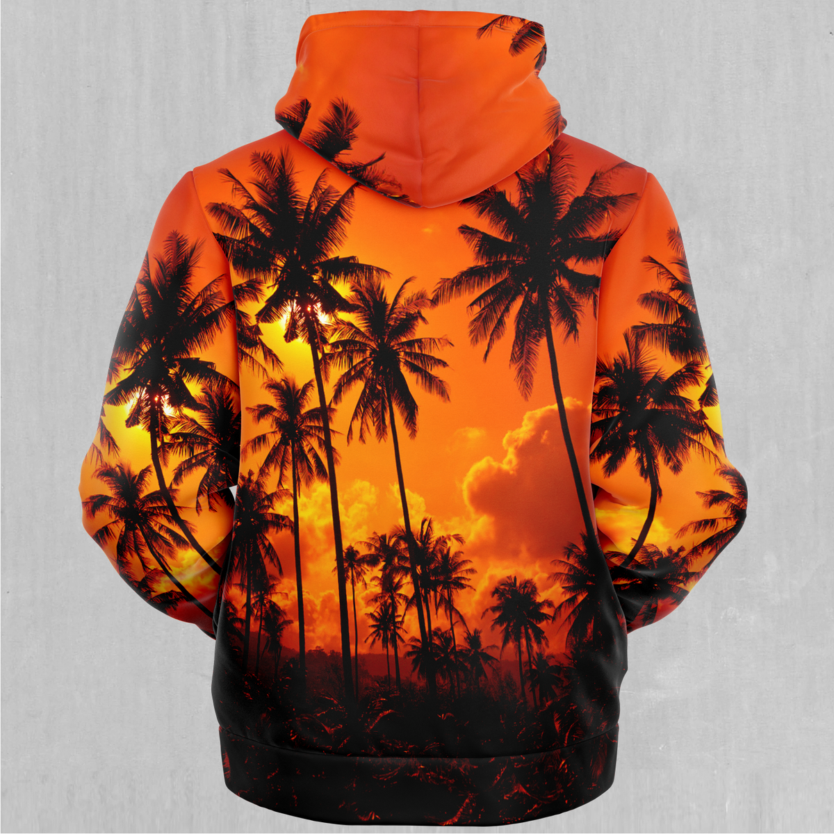 Lush Sunset Sherpa Hoodie