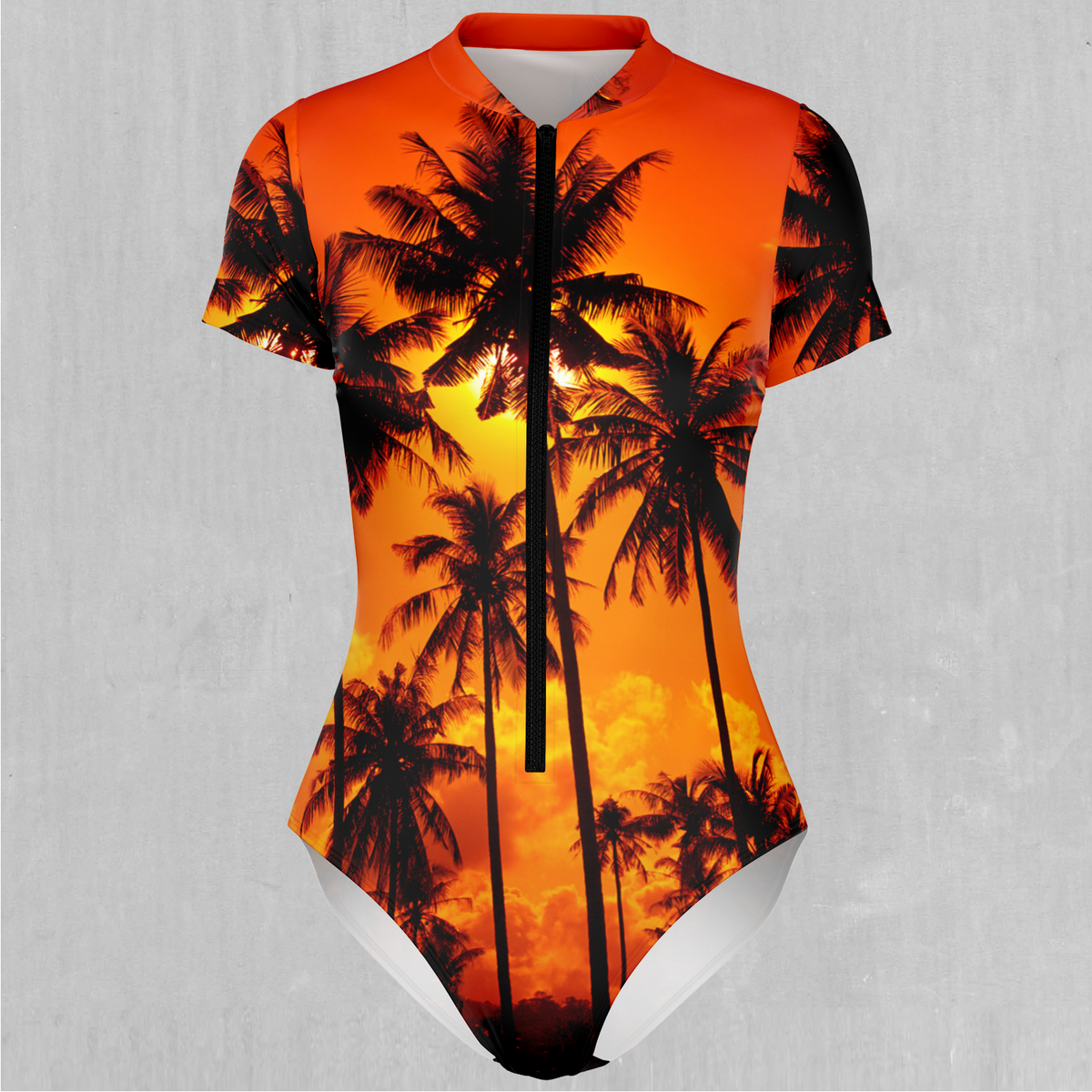 Lush Sunset Short Sleeve Bodysuit