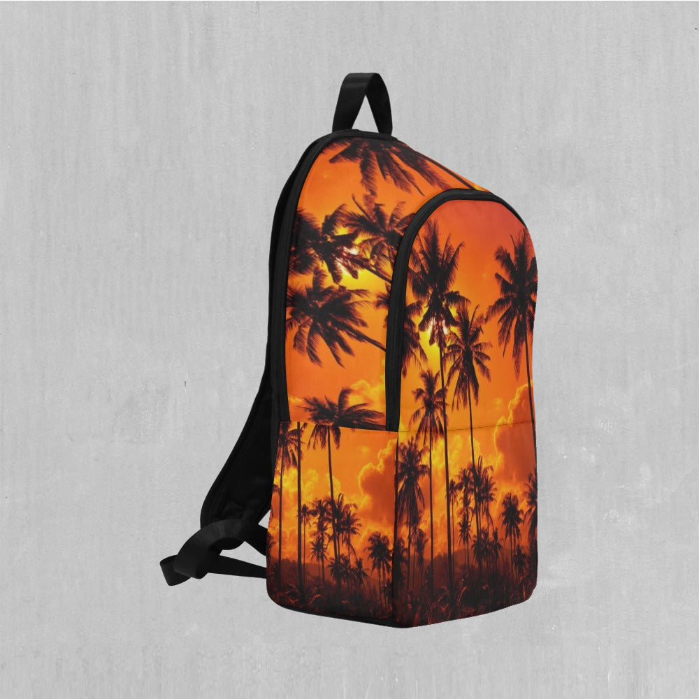 Lush Sunset Adventure Backpack