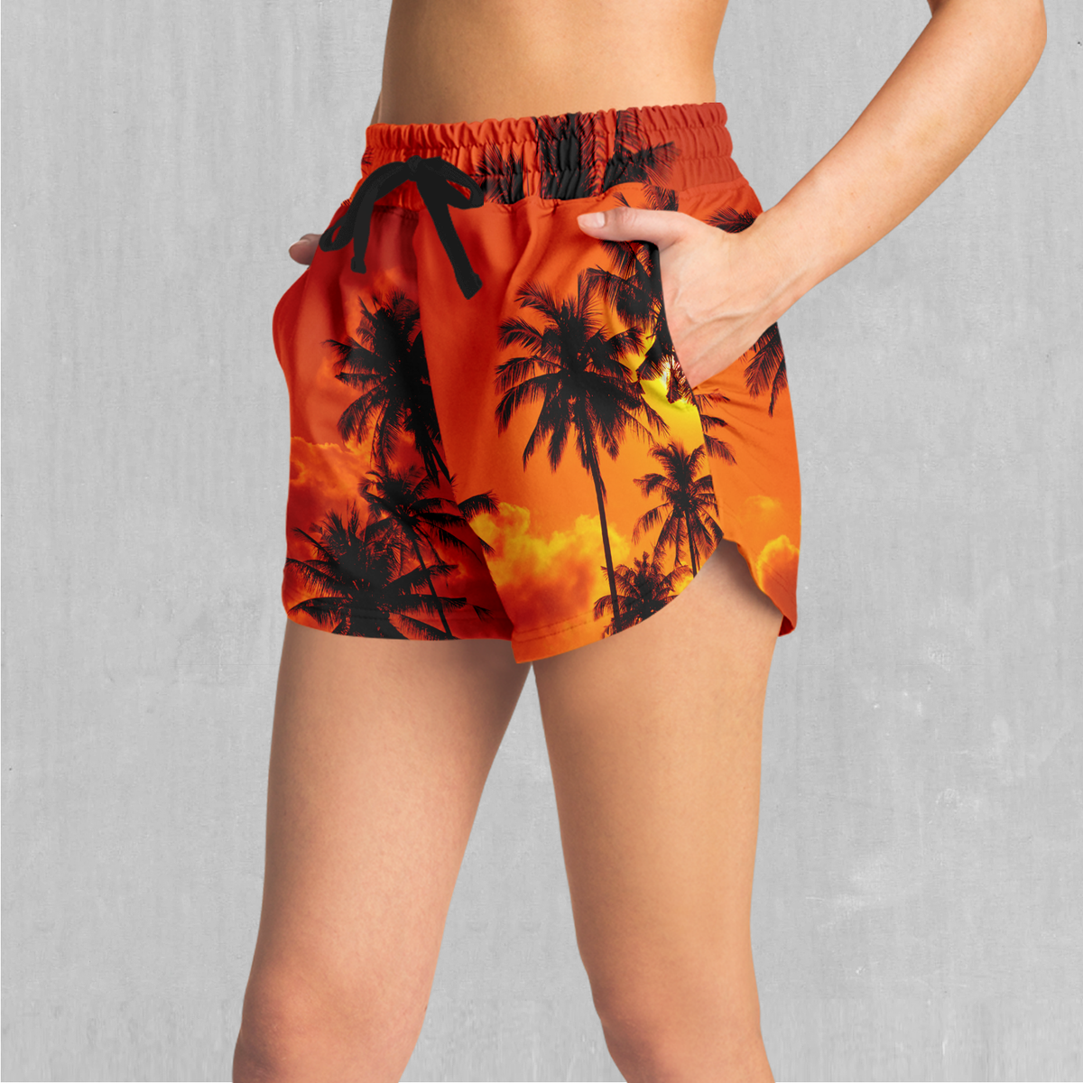 Lush Sunset Women's Shorts