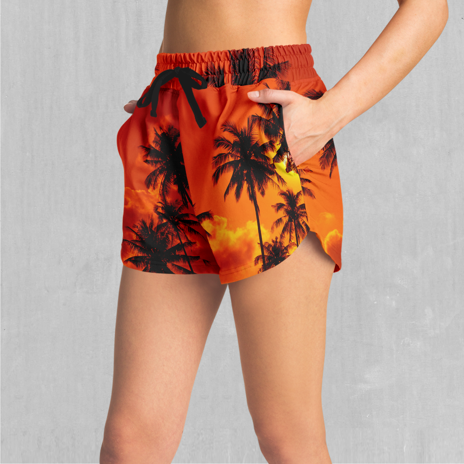 Lush Sunset Women's Shorts