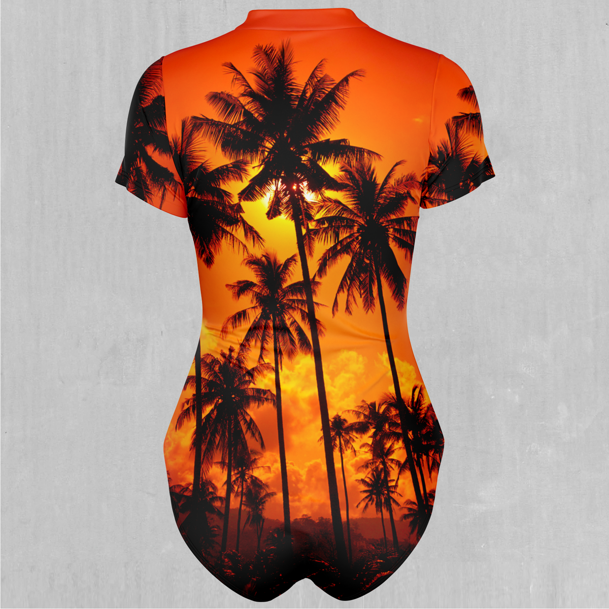 Lush Sunset Short Sleeve Bodysuit