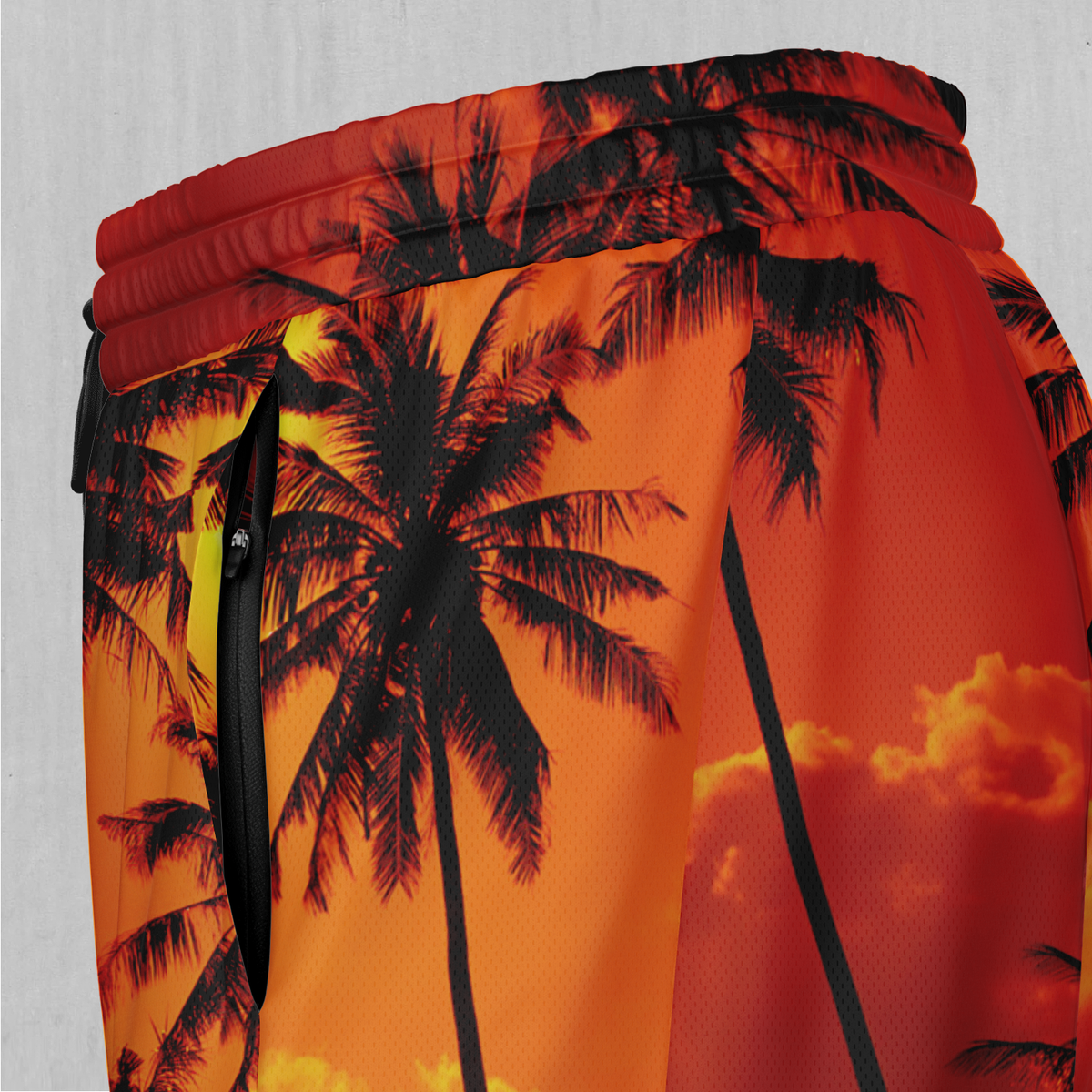Lush Sunset Men's 2 in 1 Shorts